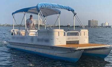 Bentley 24ft Pontoon Rental in Pensacola, Florida - Full Day Special