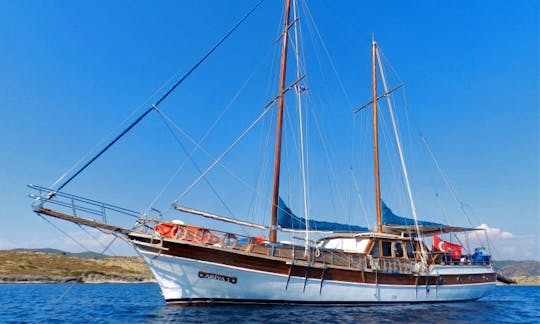 Beautiful Sailing Gulet for 12 people in Muğla