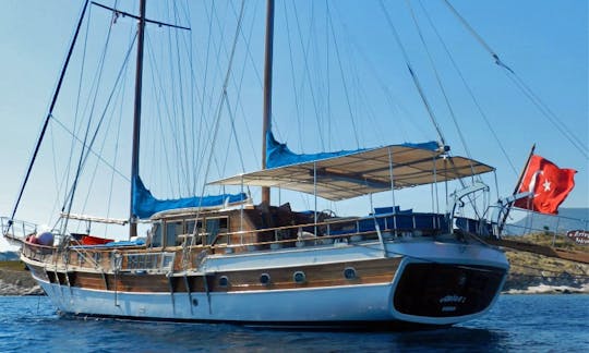 Beautiful Sailing Gulet for 12 people in Muğla