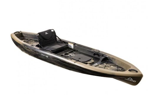 Great for local lakes and shallow open water off the coast. Easy launch and recovery.