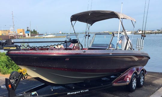 Multi species Warrior boat. High performance tournament fishing boat,