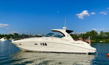 38ft Sea Ray Sport Yacht for Charter on the Ohio River - Louisville