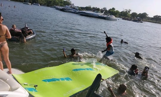 2018 Trifecta Pontoon for Charter on Lake Lewisville