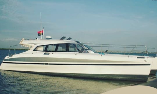 45ft Power Catamaran Charter in Luanda, Angola