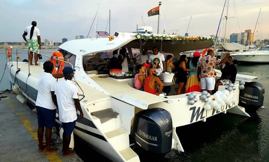 45ft Power Catamaran Charter in Luanda, Angola