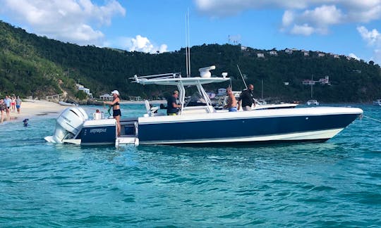 37ft Intrepid Power Boat for 12 people in St. Thomas