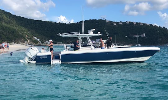 37ft Intrepid Power Boat for 12 people in St. Thomas