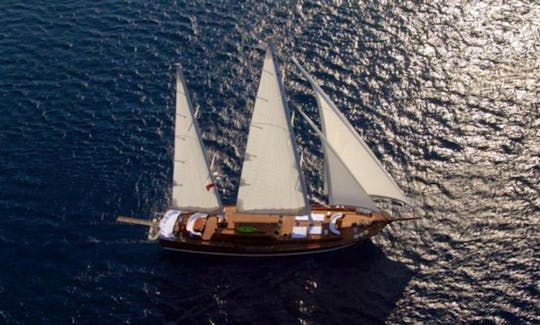 Explore Turkey aboard a Sailing Gulet for 10 Person!