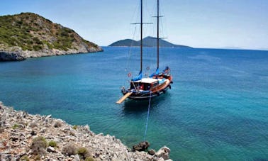 Sailing Gulet for 8 Person to Cruise the Turkish Coast