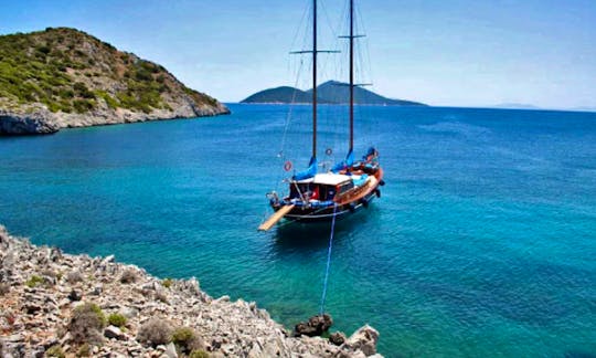 Sailing Gulet for 8 Person to Cruise the Turkish Coast