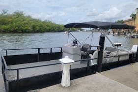 Party Pontoon Barge for up to 12 People!!