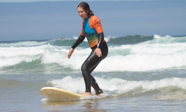 Cours de surf à Carvoeiro, Faro