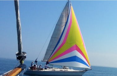 Dromor Apollo 12 Plus Sailing Yacht for Charter in Old Harbor Chania. Always Skippered.