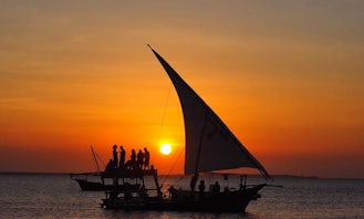 Sunset Cruise on a Traditional Dhow Boat in Zanzibar