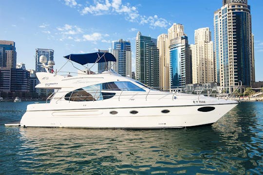 Charter this Luxury 50ft Yacht for 15 guests in Dubai