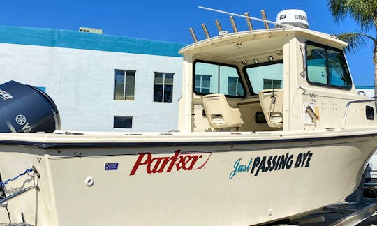 Parker 23ft Fishing Boat in Santa Monica Bay and Catalina