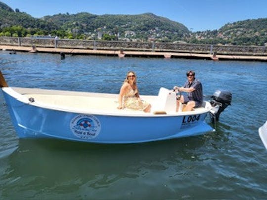 GOZZO rent boat Como Lake - SELF DRIVING 20CV