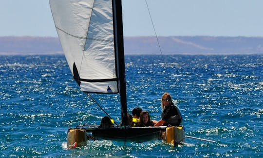 Hobie Catamaran Sailing in Puerto Madryn, Argentina