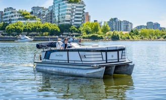 Aqua Patio Pontoon Boat Rentals in Downtown Vancouver