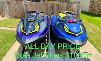 2021 High Performance Jet Skis for Water Sports, Tubing, or just an Exciting Day on the Lake!