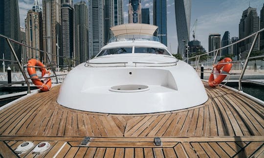 Most Luxurious 75ft yacht for best cruise in Dubai