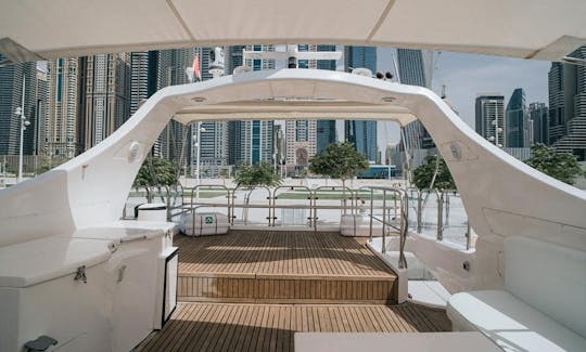 Most Luxurious 75ft yacht for best cruise in Dubai