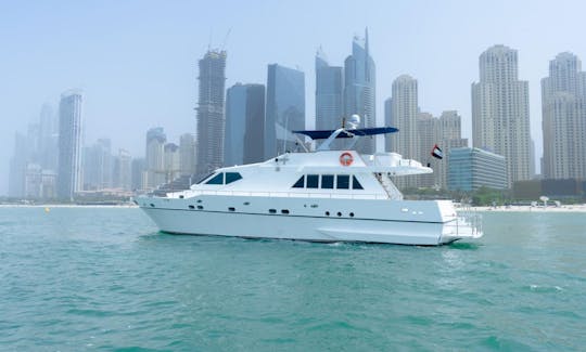 Spacious & Luxury 76ft Yacht in Dubai