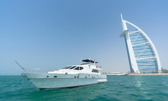 Spacious & Luxury 76ft Yacht in Dubai