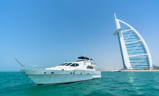 Spacious & Luxury 76ft Yacht in Dubai
