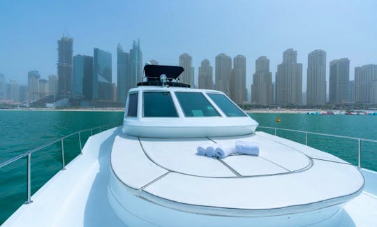 Spacious & Luxury 76ft Yacht in Dubai