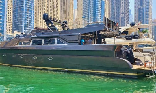 Best & Biggest Luxurious 95ft yacht in Dubai- Jacuzzi yacht