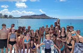 46 passenger Power Catamaran Rental in Waikiki, Honolulu, Hawaii