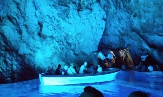 Blue Cave interior