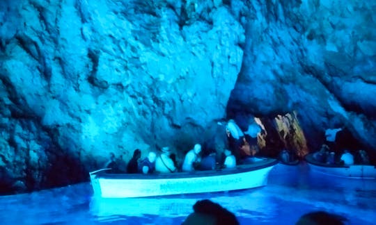 Blue Cave interior