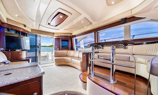 56' Luxury Sea Ray Flybridge- Sail from Miami Beach!