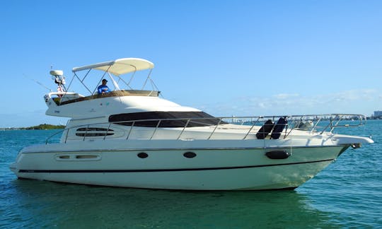 Cranchi Atlantique 50' Luxury Yacht Sailing from Miami Beach!