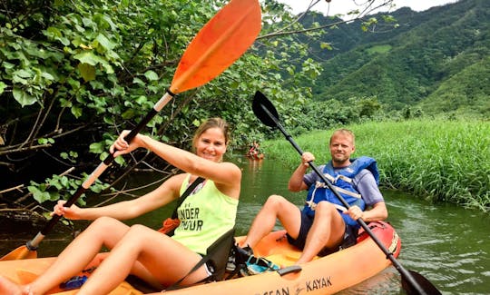 Self-Guided Kahana Rainforest River Kayak Tour