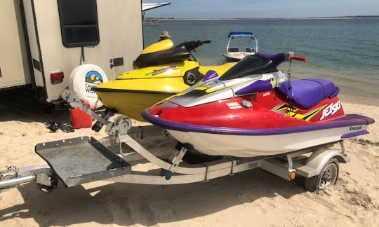 2 Kawasaki Jet Skis with trailer for Rent in Westminster, CO