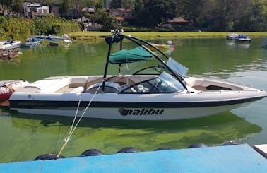 Malibu Bowrider for Daily Rental up to 6 person in Valle de Bravo