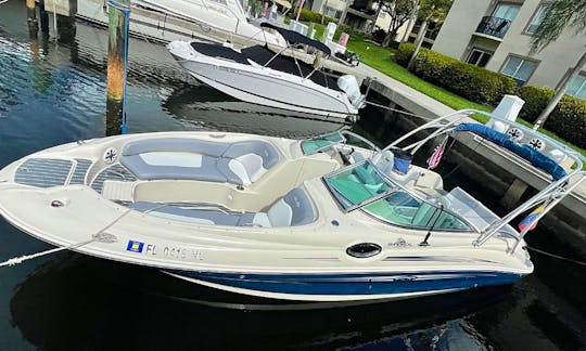 Family, Friends and Relatives Can Enjoy - Sea Ray Sundeck 24' Boat day Trip