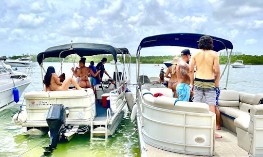 🧜🏼‍♂️ Bateau ponton/triton de 28 pieds 🧜🏼‍♀️