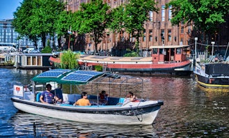 Private Canal Tour for 1-10 People in Amsterdam, Netherlands