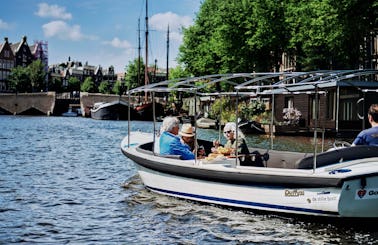 Private tour for 1-10 people in the beautiful canals of Amsterdam!