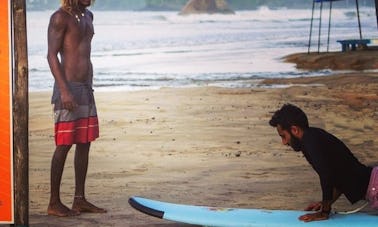 Learn to surf in Weligama, Sri Lanka