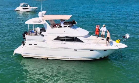 Key Biscayne and Miami cruises on a beautiful 40' Motor Yacht