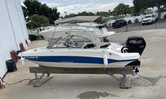 JOHNS PASS, ST PETE RENTAL 2018 Stingray 191DC Deck en San Petersburgo, Florida.