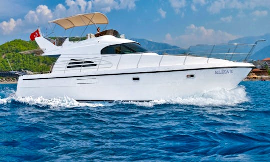 Private Boat Trip Motor Yacht for up to 12 People in Antalya