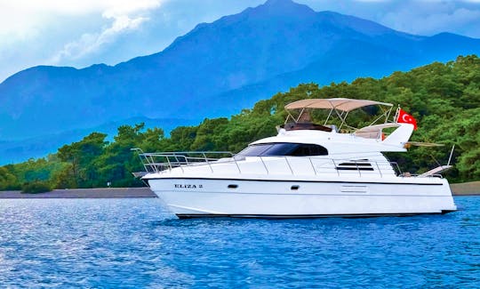 Private Boat Trip Motor Yacht for up to 12 People in Antalya