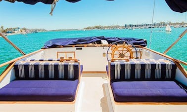 Croisière avec les dauphins de 40 pieds avec le Marine Trader Trawler et visites touristiques à Marina del Rey