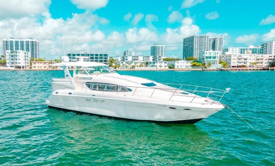 Sea Ray Hard Top 50 ft Luxury Yacht in Miami Beach